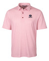 Green Bay Packers Americana Cutter & Buck Pike Double Dot Print Stretch Mens Big and Tall Polo Cardinal Red Mannequin Thumbnail Image