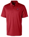 Carolina Panthers Americana Cutter & Buck Prospect Eco Textured Stretch Recycled Mens Big & Tall Polo Cardinal Red Mannequin Thumbnail Image