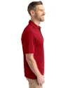 Baltimore Ravens Americana Cutter & Buck Virtue Eco Pique Recycled Mens Big and Tall Polo Cardinal Red Side Thumbnail Image