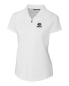 Green Bay Packers Americana Cutter & Buck Forge Stretch Womens Short Sleeve Polo White Mannequin Thumbnail Image