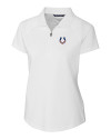 Indianapolis Colts Americana Cutter & Buck Forge Stretch Womens Short Sleeve Polo White Mannequin Thumbnail Image