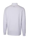 Carolina Panthers Americana Cutter & Buck Traverse Stretch Eco Quarter Zip Mens Pullover White Mannequin Back Thumbnail Image