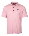 Buffalo Bills Americana Cutter & Buck Pike Double Dot Print Stretch Mens Polo Cardinal Red Mannequin Thumbnail Image