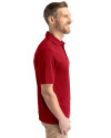 Green Bay Packers Americana Cutter & Buck Virtue Eco Pique Recycled Mens Polo Cardinal Red Side Thumbnail Image
