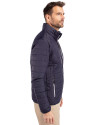 Washington Nationals Stars & Stripes Cutter & Buck Rainier PrimaLoft® Mens Eco Insulated Full Zip Puffer Jacket Dark Navy/Silver Side Thumbnail Image