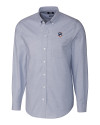 Chicago Cubs Stars & Stripes Cutter & Buck Stretch Oxford Mens Long Sleeve Dress Shirt Light Blue Mannequin Thumbnail Image
