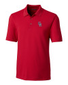Colorado Rockies Stars & Stripes Cutter & Buck Forge Stretch Mens Big and Tall Polo Cardinal Red Mannequin Thumbnail Image