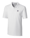 Miami Marlins Stars & Stripes Cutter & Buck Forge Stretch Mens Big and Tall Polo White Mannequin Thumbnail Image