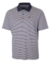 View image 7: Philadelphia Phillies Stars & Stripes Cutter & Buck Forge Tonal Stripe Stretch Mens Big and Tall Polo Liberty Navy Mannequin