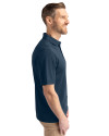 New York Giants Americana Cutter & Buck Virtue Eco Pique Recycled Mens Big and Tall Polo Navy Blue Side Thumbnail Image