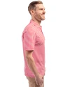 Miami Marlins Stars & Stripes Cutter & Buck Virtue Eco Pique Stripe Recycled Mens Big and Tall Polo Red Side Thumbnail Image