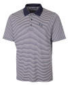 Colorado Rockies Stars & Stripes Cutter & Buck Forge Tonal Stripe Stretch Mens Polo Liberty Navy Mannequin Thumbnail Image