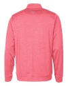 Detroit Tigers Stars & Stripes Cutter & Buck Stealth Heathered Quarter Zip Mens Pullover Cardinal Red Mannequin Back Thumbnail Image