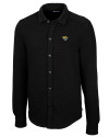 Jacksonville Jaguars Cutter & Buck Coastal Shirt Jacket Black Mannequin Thumbnail Image