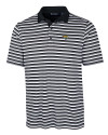 Jacksonville Jaguars Cutter & Buck Big & Tall Forge Polo Multi Stripe Black Mannequin Thumbnail Image