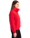 New York Giants Americana Cutter & Buck Charter Eco Recycled Womens Full-Zip Jacket Red Side Thumbnail Image