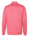 Minnesota Vikings Americana Cutter & Buck Stealth Heathered Quarter Zip Mens Pullover Cardinal Red Mannequin Back Thumbnail Image