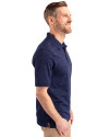 Minnesota Vikings Americana Cutter & Buck Advantage Tri-Blend Space Dye Mens Polo Dark Liberty Navy Side Thumbnail Image