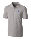 Los Angeles Rams Historic Cutter & Buck Forge Stretch Mens Big and Tall Polo Polished Medium Gray Mannequin Thumbnail Image
