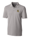 Pittsburgh Steelers Historic Cutter & Buck Forge Stretch Mens Big and Tall Polo Polished Medium Gray Mannequin Thumbnail Image