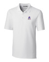 New England Patriots Historic Cutter & Buck Forge Stretch Mens Big and Tall Polo White Mannequin Thumbnail Image