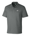 New York Giants Historic Cutter & Buck CB Drytec Genre Textured Solid Mens Big and Tall Polo Elemental Grey Mannequin Thumbnail Image