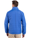 Los Angeles Rams Historic Cutter & Buck Rainier PrimaLoft®  Mens Big and Tall Eco Insulated Puffer Jacket Royal Back Thumbnail Image