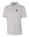 Pittsburgh Steelers Historic Cutter & Buck Forge Heathered Stretch Mens Polo Polished Heather Mannequin Thumbnail Image