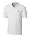 Detroit Lions Historic Cutter & Buck Forge Stretch Mens Big and Tall Polo White Mannequin Thumbnail Image