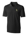 Green Bay Packers Historic Cutter & Buck Forge Stretch Mens Polo Black Mannequin Thumbnail Image
