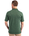 Green Bay Packers Historic Cutter & Buck Advantage Tri-Blend Space Dye Mens Polo Dark Hunter Back Thumbnail Image