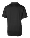 Cincinnati Bengals Historic Cutter & Buck Forge Stretch Mens Big and Tall Polo Black Mannequin Back Thumbnail Image