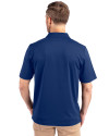 Buffalo Bills Historic Cutter & Buck Forge Stretch Mens Big and Tall Polo Tour Blue Back Thumbnail Image