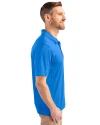 Detroit Lions Historic Cutter & Buck Prospect Eco Textured Stretch Recycled Mens Short Sleeve Polo Digital Side Thumbnail Image