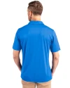 Detroit Lions Historic Cutter & Buck Prospect Eco Textured Stretch Recycled Mens Short Sleeve Polo Digital Back Thumbnail Image