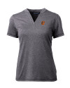 Baltimore Orioles Cutter & Buck Forge Eco Heathered Stretch Womens Blade Top Charcoal Heather Mannequin Thumbnail Image