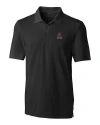 Alabama Crimson Tide College Vault Cutter & Buck Forge Stretch Mens Big and Tall Polo Black Mannequin Thumbnail Image