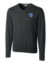 Air Force Falcons College Vault Cutter & Buck Lakemont Tri-Blend Mens Big and Tall V-Neck Pullover Sweater Charcoal Heather Mannequin Thumbnail Image