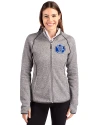 Air Force Falcons College Vault Cutter & Buck Mainsail Full Zip Hooded Womens Jacket Polished Heather Front Thumbnail Image