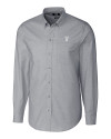 Villanova Wildcats College Vault Cutter & Buck Stretch Oxford Mens Long Sleeve Dress Shirt Charcoal Mannequin Thumbnail Image