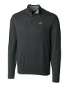 Oregon State Beavers College Vault Cutter & Buck Lakemont Tri-Blend Mens Quarter Zip Pullover Sweater Charcoal Heather Mannequin Thumbnail Image