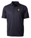 Missouri Tigers College Vault Cutter & Buck Pike Double Dot Print Stretch Mens Polo Black Mannequin Thumbnail Image