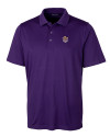 LSU Tigers College Vault Cutter & Buck Forge Stretch Mens Polo College Purple Mannequin Thumbnail Image