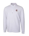 View image 11: Louisville Cardinals College Vault Cutter & Buck Traverse Recycled Smooth Stretch Mens Quarter Zip Pullover White Mannequin