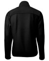 Louisville Cardinals College Vault Cutter & Buck Cascade Eco Fleece Mens Full Zip Jacket Black Mannequin Back Thumbnail Image