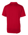 Washington State Cougars College Vault Cutter & Buck Forge Stretch Mens Big and Tall Polo Cardinal Red Mannequin Back Thumbnail Image