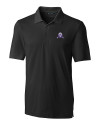 Northwestern Wildcats College Vault Cutter & Buck Forge Stretch Mens Big and Tall Polo Black Mannequin Thumbnail Image