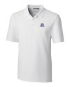 Northwestern Wildcats College Vault Cutter & Buck Forge Stretch Mens Big and Tall Polo White Mannequin Thumbnail Image