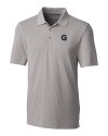 Gonzaga Bulldogs College Vault Cutter & Buck Forge Stretch Mens Big and Tall Polo Polished Medium Gray Mannequin Thumbnail Image