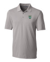 Tulane Green Wave College Vault Cutter & Buck Forge Stretch Mens Big and Tall Polo Polished Medium Gray Mannequin Thumbnail Image